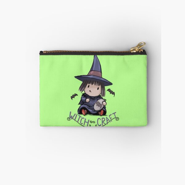 Item preview, Adorable Crafty Witch Doing Spooky Cross Stich Witchcraft designed and sold by stilo29.