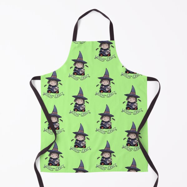 Item preview, Adorable Crafty Witch Doing Spooky Cross Stich Witchcraft designed and sold by stilo29.