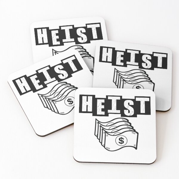 Item preview, Heist - Dollar Bills - White designed and sold by BusyMonkeys.