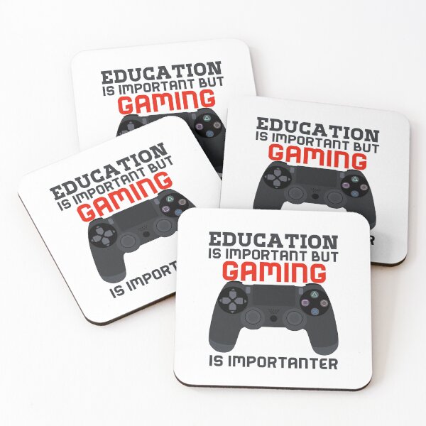 Item preview, Education Is Important But Gaming Is Importanter designed and sold by Tawfiktyson.