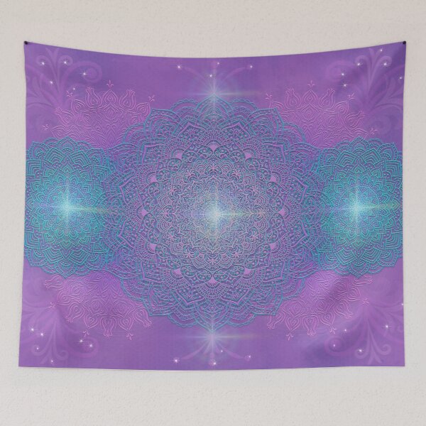 Item preview, Dreamy Mandala Wallpaper designed and sold by KreaKat.