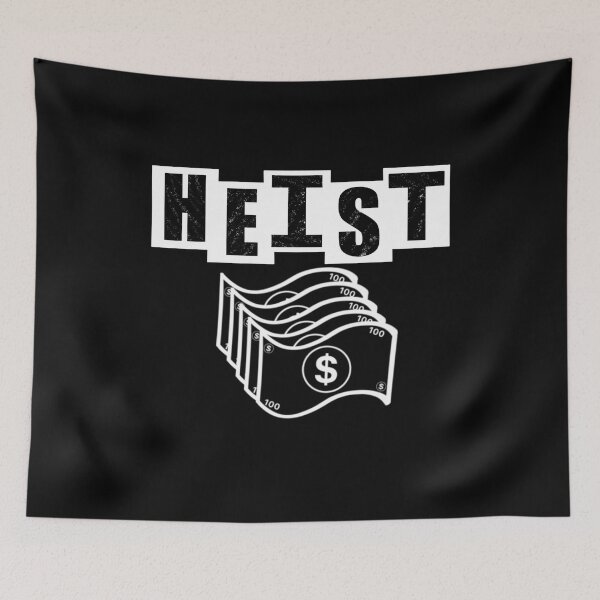 Item preview, Heist - Dollar Bills - Black designed and sold by BusyMonkeys.