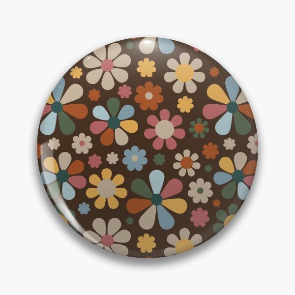 Item preview, 70's Retro Flower Pattern designed and sold by lents.