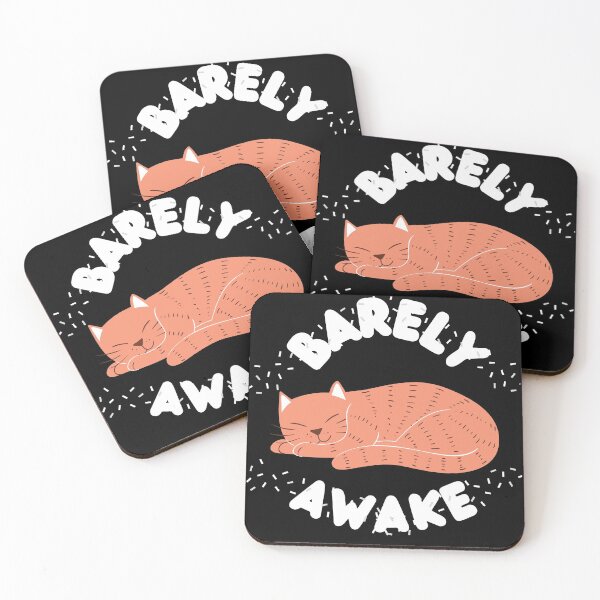 Item preview, Barely Awake designed and sold by Vibing-Right.