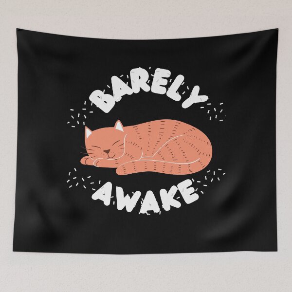 Item preview, Barely Awake designed and sold by Vibing-Right.