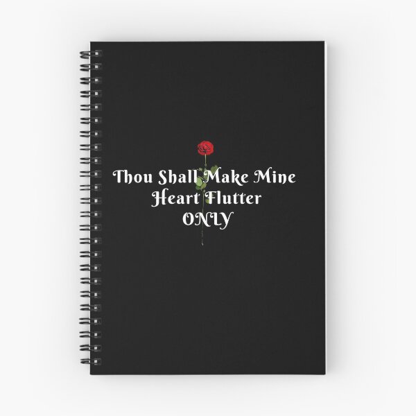 Item preview, Though Shall Make My Heart Flutter Only designed and sold by Ravish.