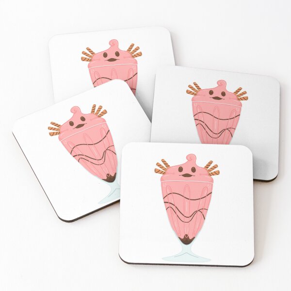 Item preview, Axolotl Chocolate Drizzle Strawberry Milkshake designed and sold by VODkmw.