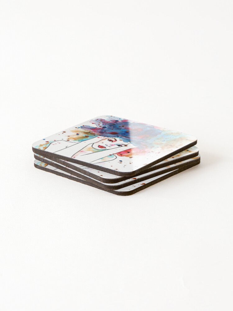 Thumbnail 4 of 5, Coasters (Set of 4), Explosion designed and sold by experimentons.