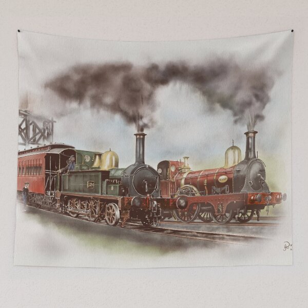 Item preview, Hesperus and Weston - Weston, Clevedon & Portishead Railway designed and sold by Rasendyll.
