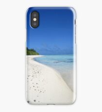 Deserted beach - Aitutaki iPhone Case