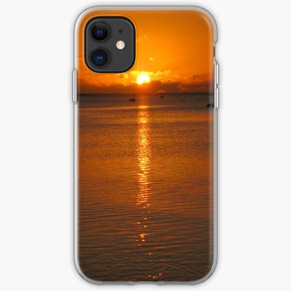 Aitutaki Sunset - Cook Islands iPhone Soft Case