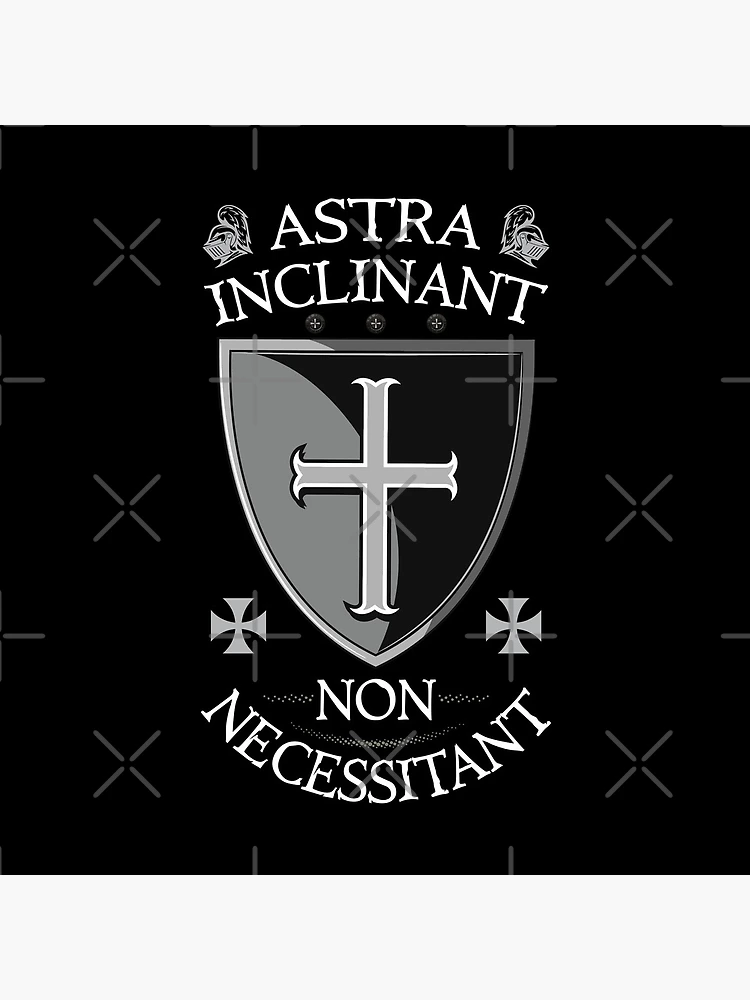 Thumbnail 4 of 4, Clock, Astra Inclinant Non Necessitant designed and sold by MedievalWear.