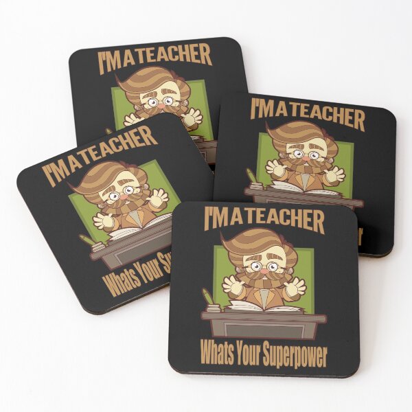 Item preview, I'm a Teacher Whats Your Superpower Design designed and sold by Paula Helit.