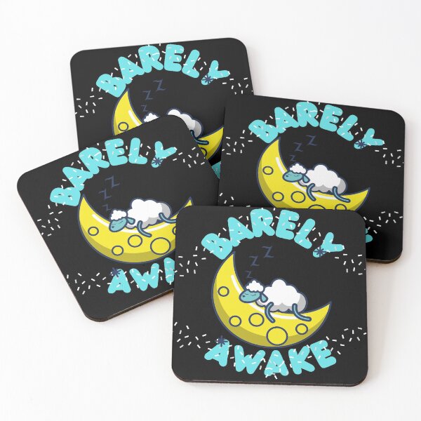 Item preview, Barely Awake designed and sold by Vibing-Right.