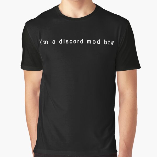 Discord Mod T Shirts Redbubble - roblox discord shirt
