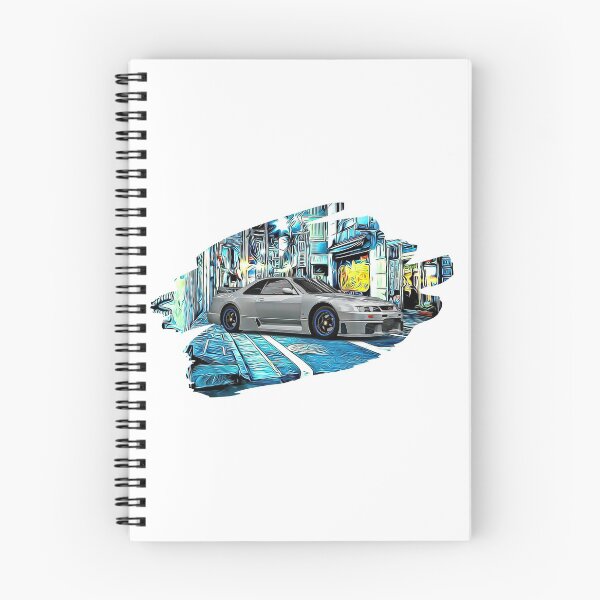 Item preview, R34 Skyline Grey Tokyo Night Print designed and sold by Auto-Prints.