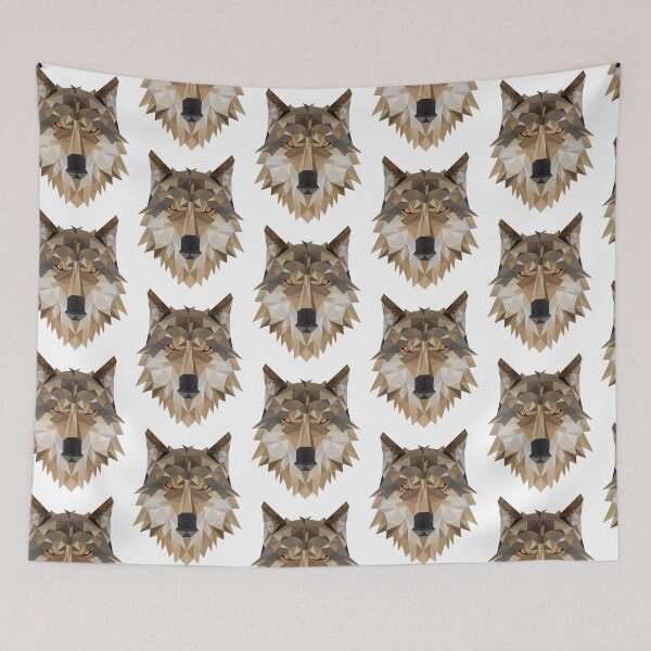 Item preview, POLYGONAL WOLF designed and sold by Vadimmaxim.