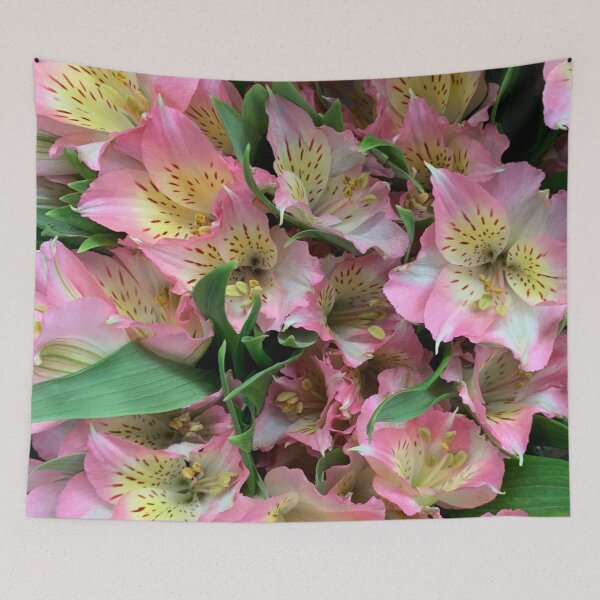 Item preview, Pink/Yellow/White Alstroemerias  designed and sold by Jason Tompkins.