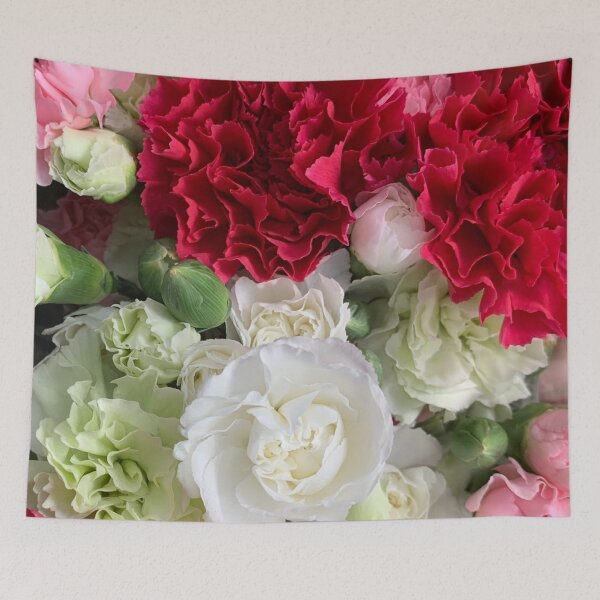 Item preview, Red & White Carnations  designed and sold by Jason Tompkins.