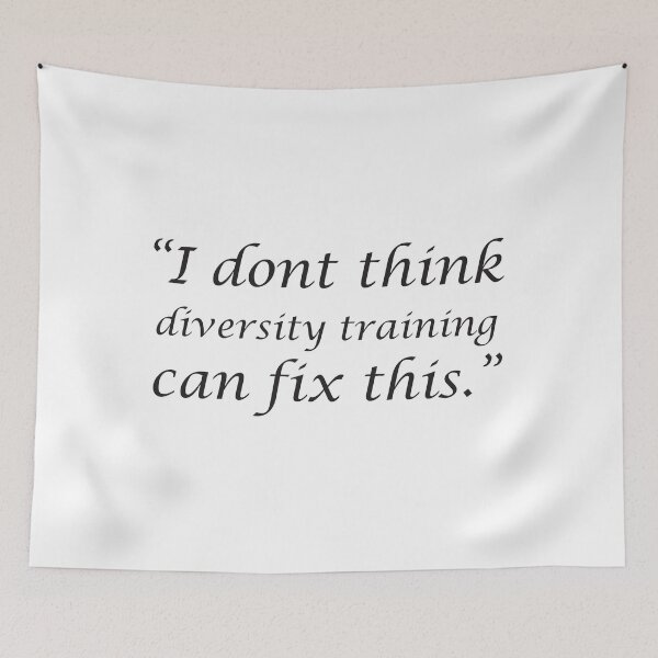 Item preview, Diversity Training - I Don't think Divershitty Training Can Fix This designed and sold by hssm-if.