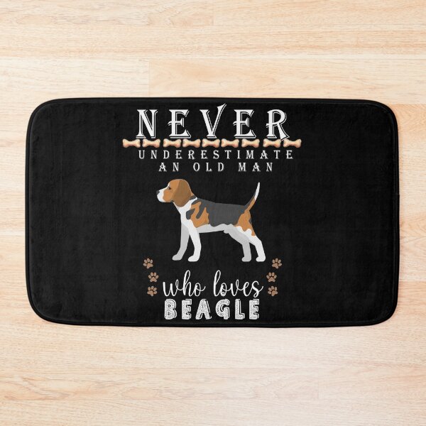 Item preview,  Never underestimate an old man who loves Beagle, National Beagle Day designed and sold by . JustBeUnique ..