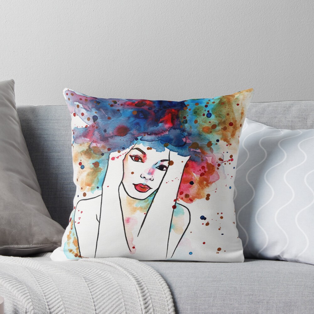 Item preview, Throw Pillow designed and sold by experimentons.