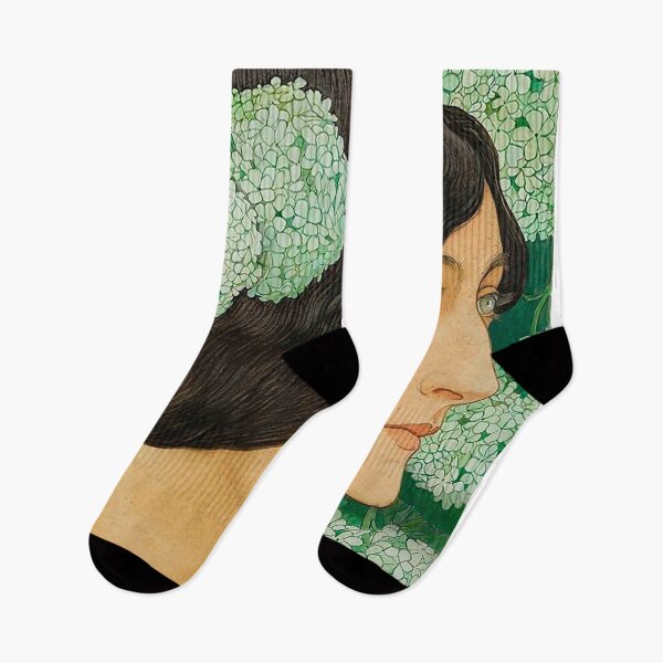Item preview, Female Portrait by Ernest Biéler designed and sold by IndieArtDream.