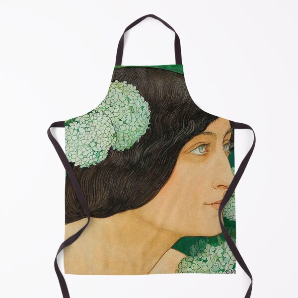 Item preview, Female Portrait by Ernest Biéler designed and sold by IndieArtDream.