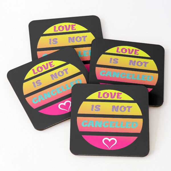 Item preview, LOVE IS NOT CANCELLED GIFT VALENTINE'S DAY LOVED designed and sold by GOOD-TIME.