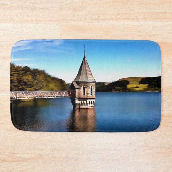 Item preview, Pontsticill Reservoir Brecon Beacons (Painting) designed and sold by cmphotographs.