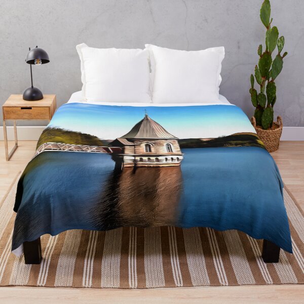 Item preview, Pontsticill Reservoir Brecon Beacons (Painting) designed and sold by cmphotographs.
