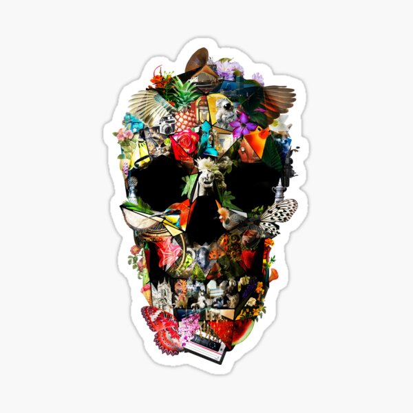 Fragile Skull 2 Sticker