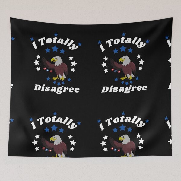 Item preview, Copy of Copy of Eagle Fang - I Totally Disagree T-shirt designed and sold by Magic Touch  ⭐⭐⭐⭐⭐.