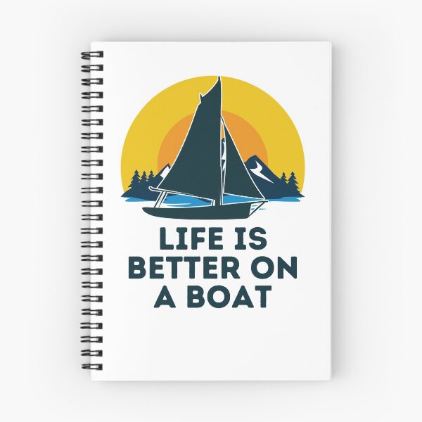 Item preview, Life Is Better On a Boat Captain Boater Boating designed and sold by Emerg-Apparel.