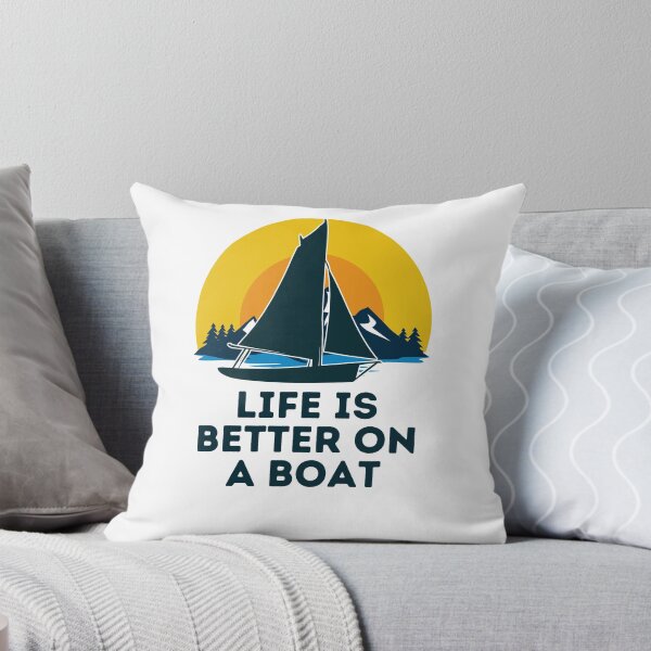 Item preview, Life Is Better On a Boat Captain Boater Boating designed and sold by Emerg-Apparel.