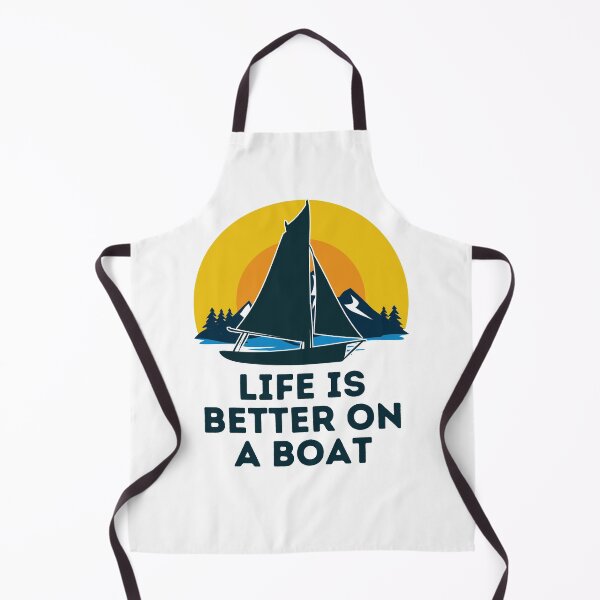 Item preview, Life Is Better On a Boat Captain Boater Boating designed and sold by Emerg-Apparel.
