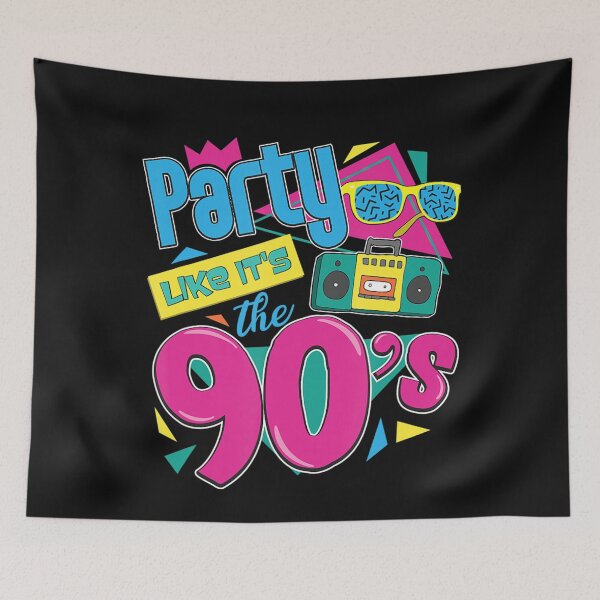 Item preview, 90s 90ies nineties retro party funny gift flashback designed and sold by BrooksBrennan.