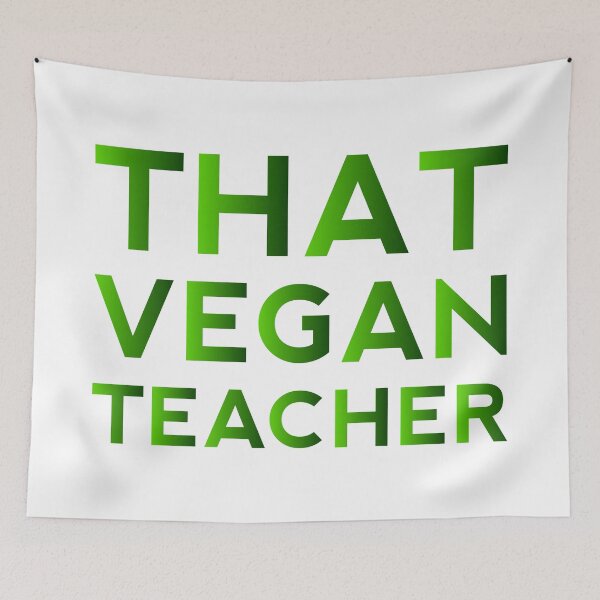 Item preview, That Vegan Teacher Funny Eco Gift Husband Wife designed and sold by cattiktoks1718.