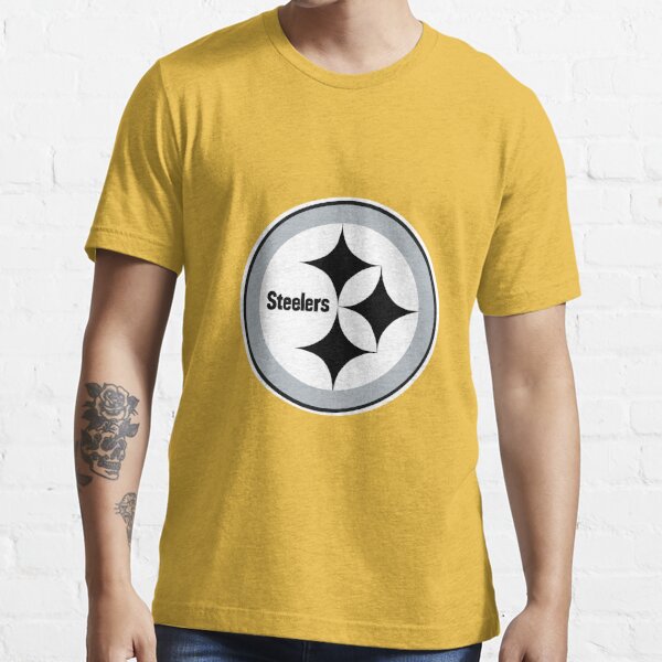 Women's KIYA Tomlin Black Pittsburgh Steelers Cut Out Tri-Blend Shirt