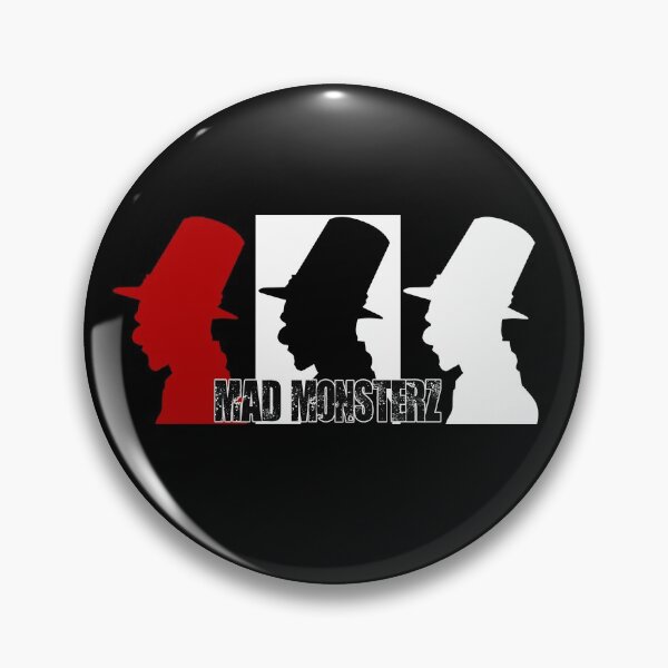 Item preview, Clown red black white Mad Monsterz designed and sold by MonsterzShop.