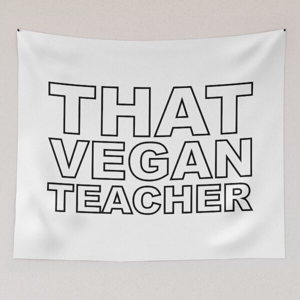 Item preview, That Vegan Teacher Funny Eco Gift Husband Wife designed and sold by cattiktoks1718.