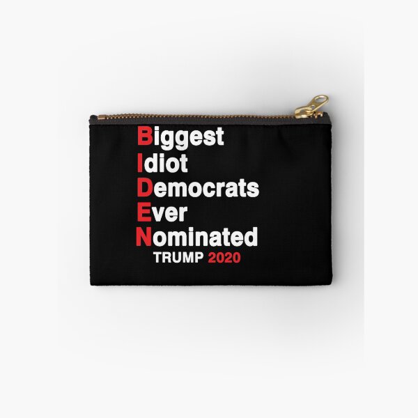 Item preview, Biden Biggest Idiot Democrats Ever Nominated Trump 2020, Anti Joe Biden designed and sold by Mirnamar.