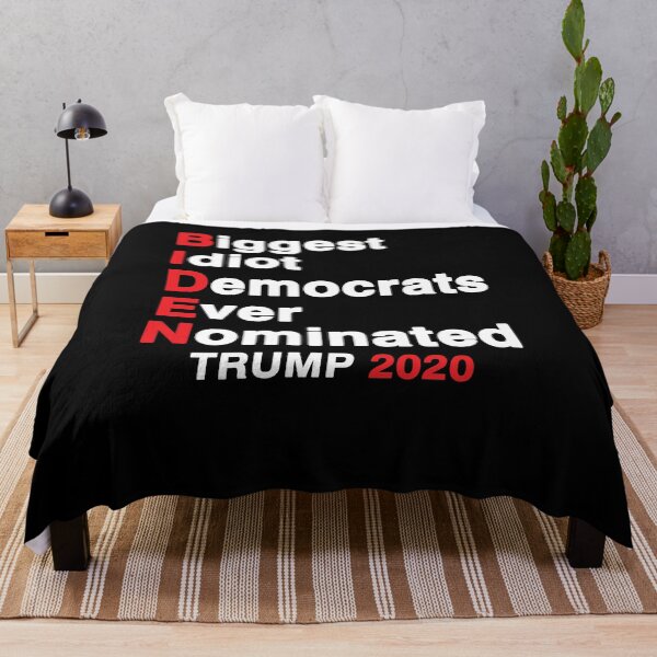Item preview, Biden Biggest Idiot Democrats Ever Nominated Trump 2020, Anti Joe Biden designed and sold by Mirnamar.