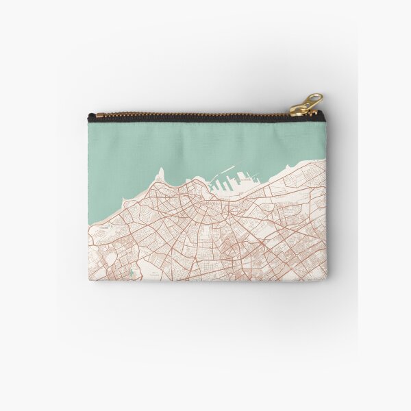 Item preview, Casablanca, Morocco Map (Theme 2) designed and sold by Mapnify.