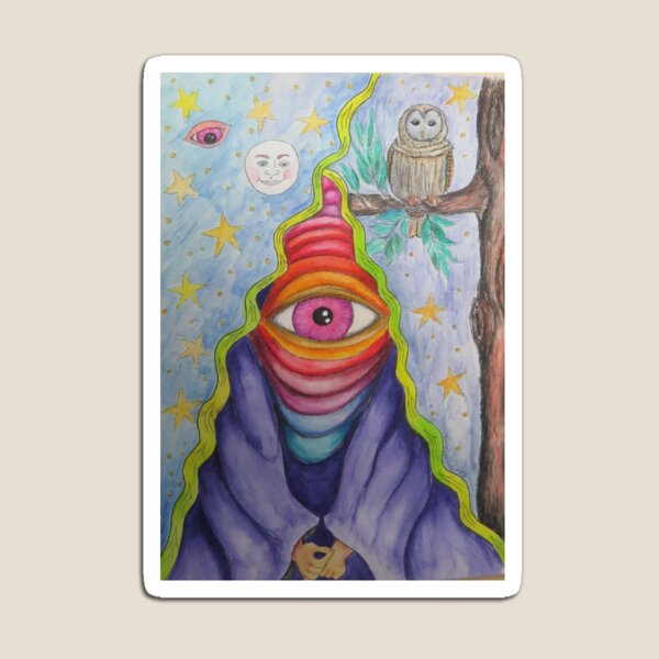 Night Meditation Magnet
