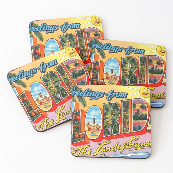 Item preview, Vintage Greetings from Florida - The Land of Sunshine designed and sold by Paul David Wilson.