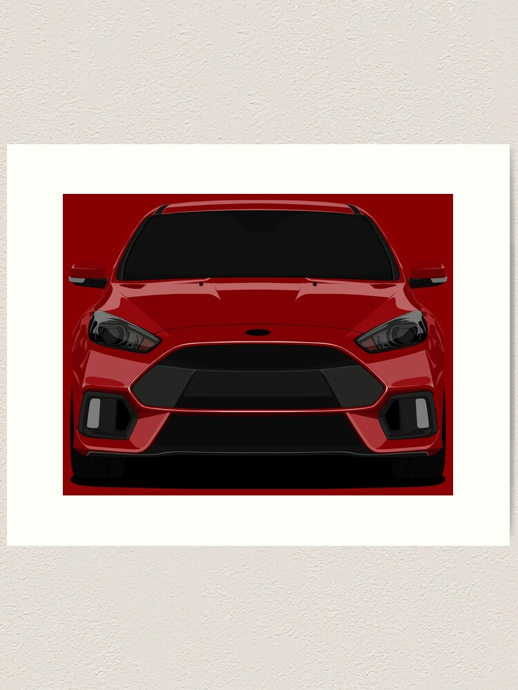 Ford Focus mk3 RS ST FORD PERFORMANCE RS v ST  Greeting Card for Sale by  igttc