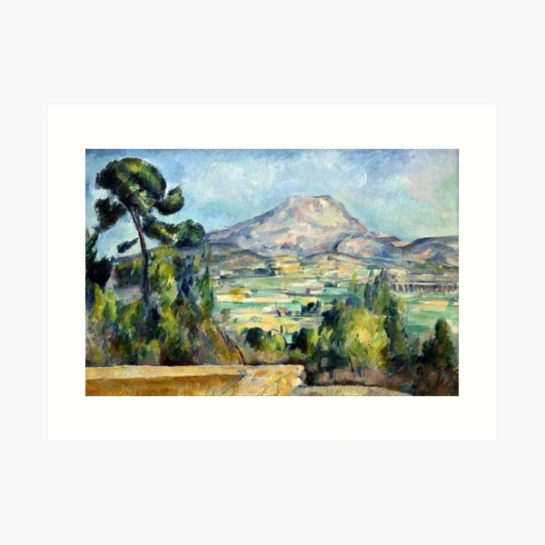 1890 - Paul Cezanne - Montagne Saint-Victoire