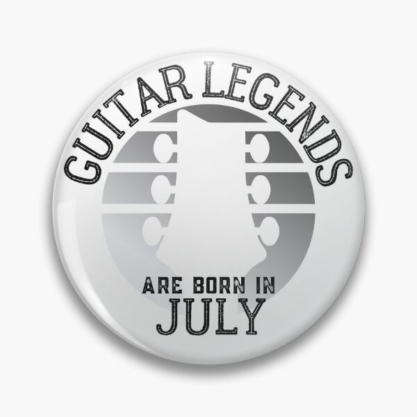 Item preview, Guitar Legends Are Born In July designed and sold by 12BarTees.