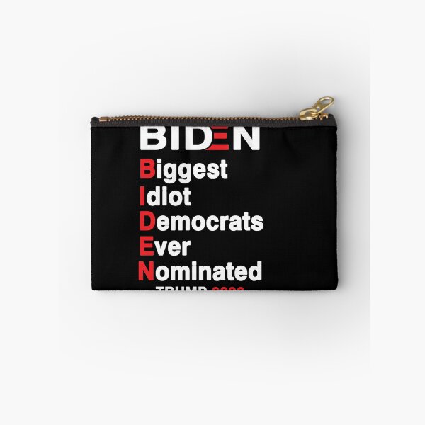 Item preview, Biden Biggest Idiot Democrats Ever Nominated Trump 2020, Anti Joe Biden designed and sold by Mirnamar.